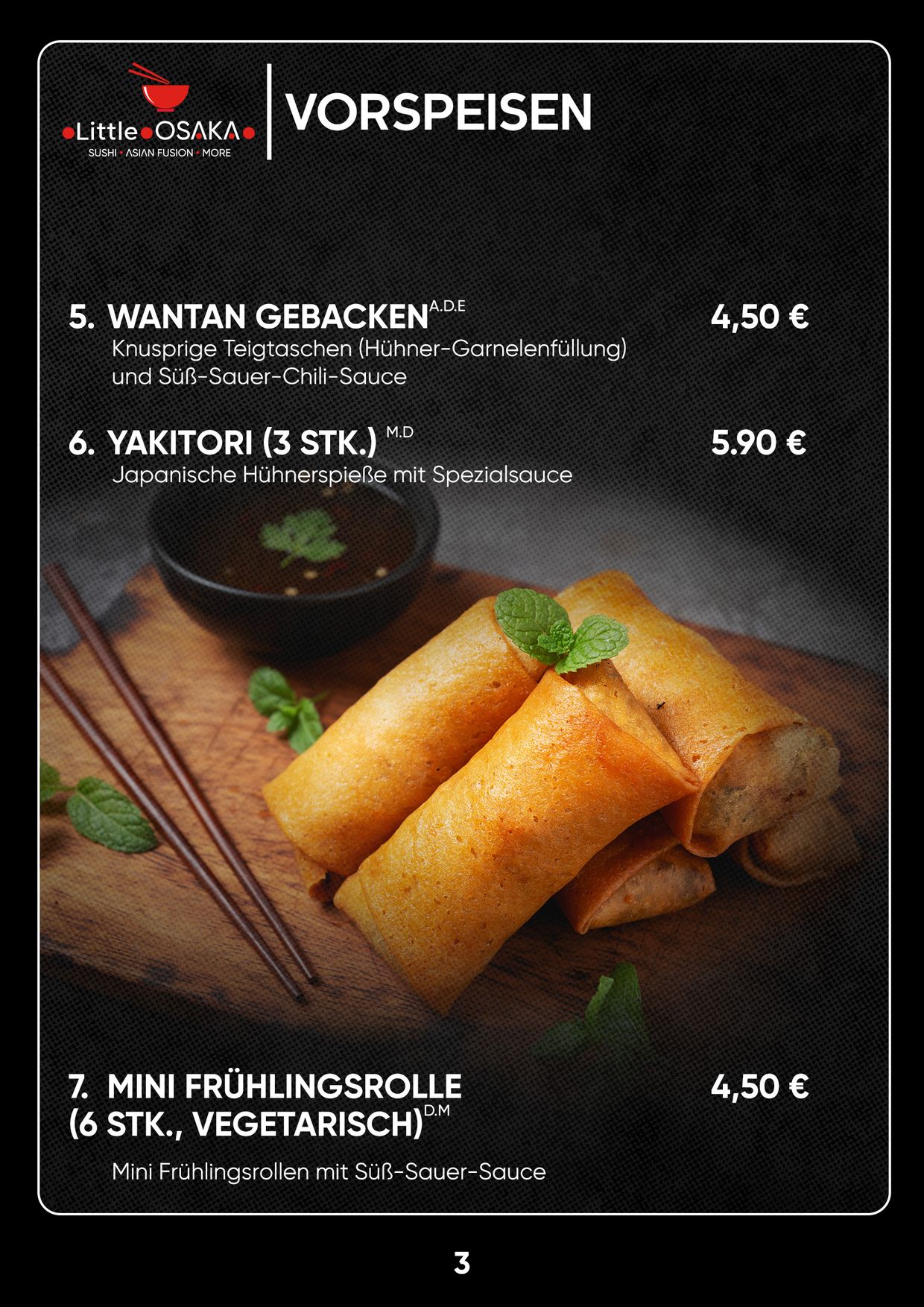 Menu catalogue 4