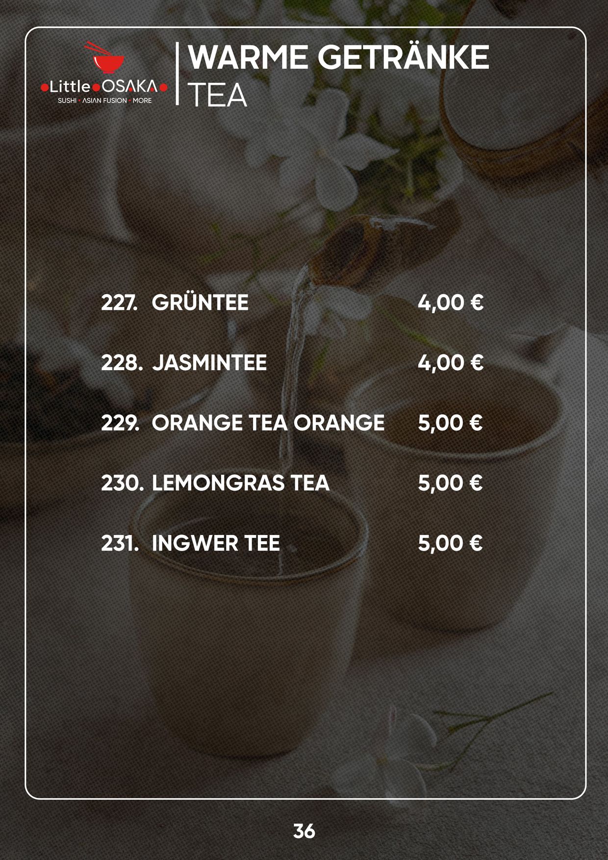 Menu catalogue 37