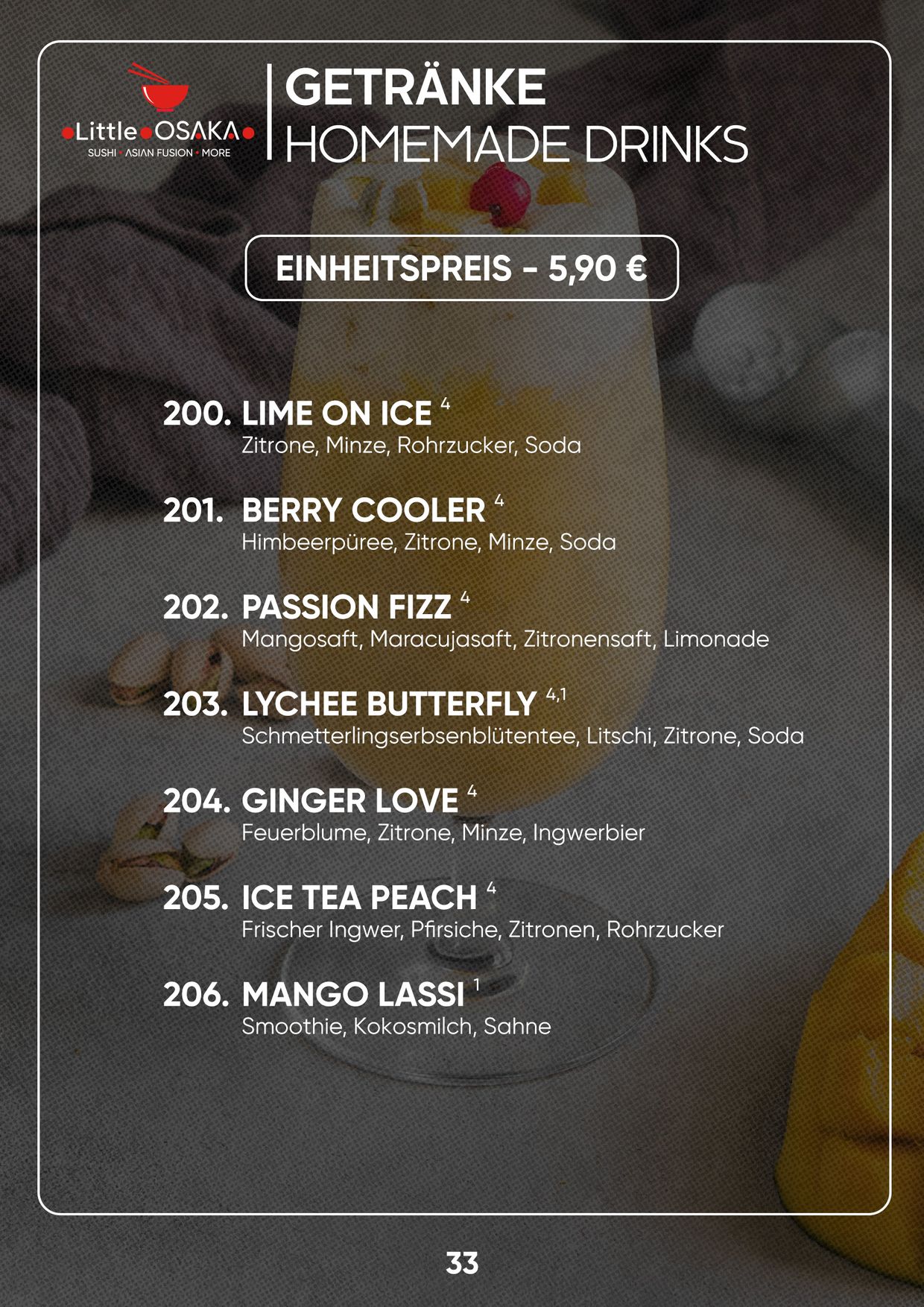 Menu catalogue 34