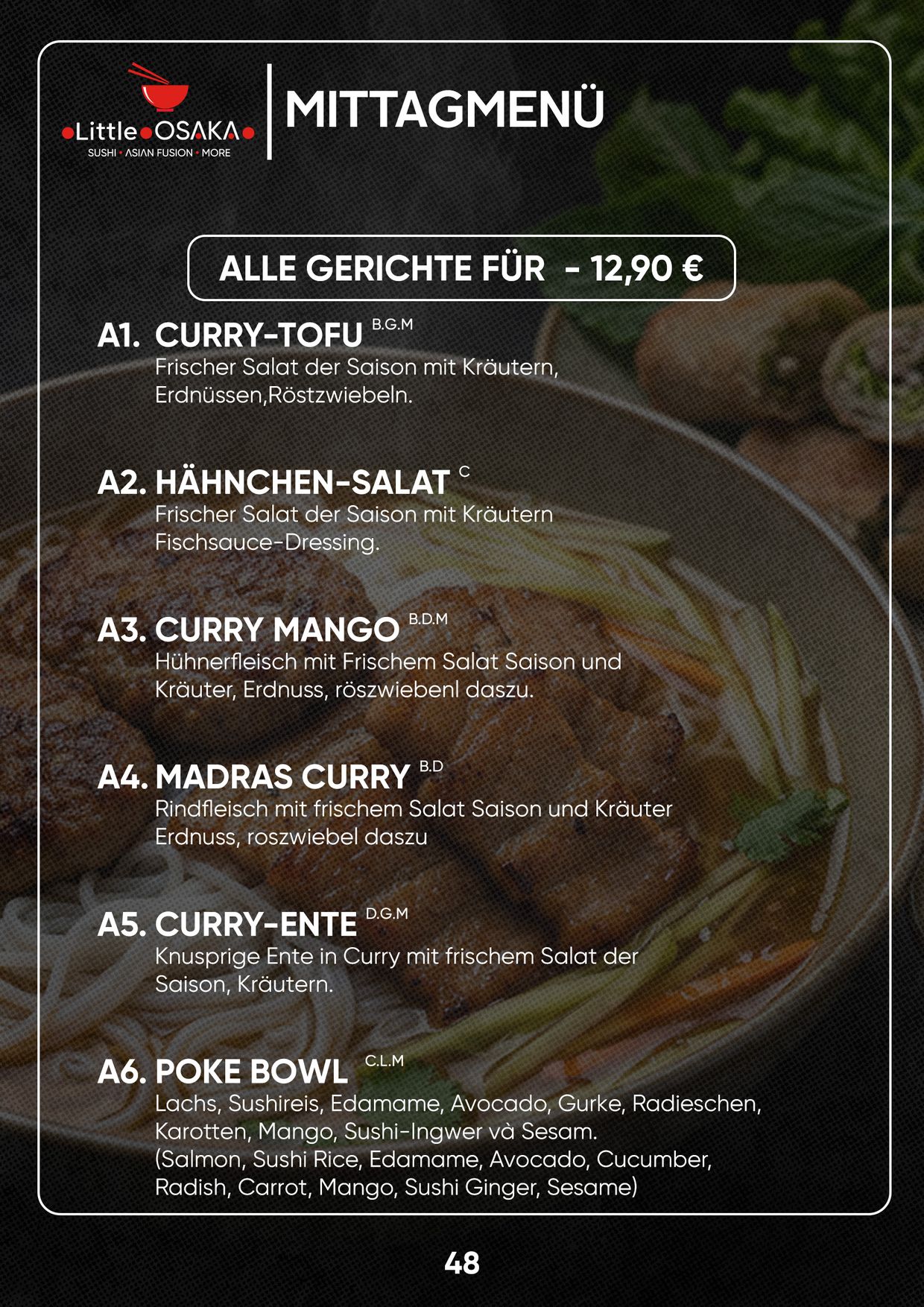 Menu catalogue 48