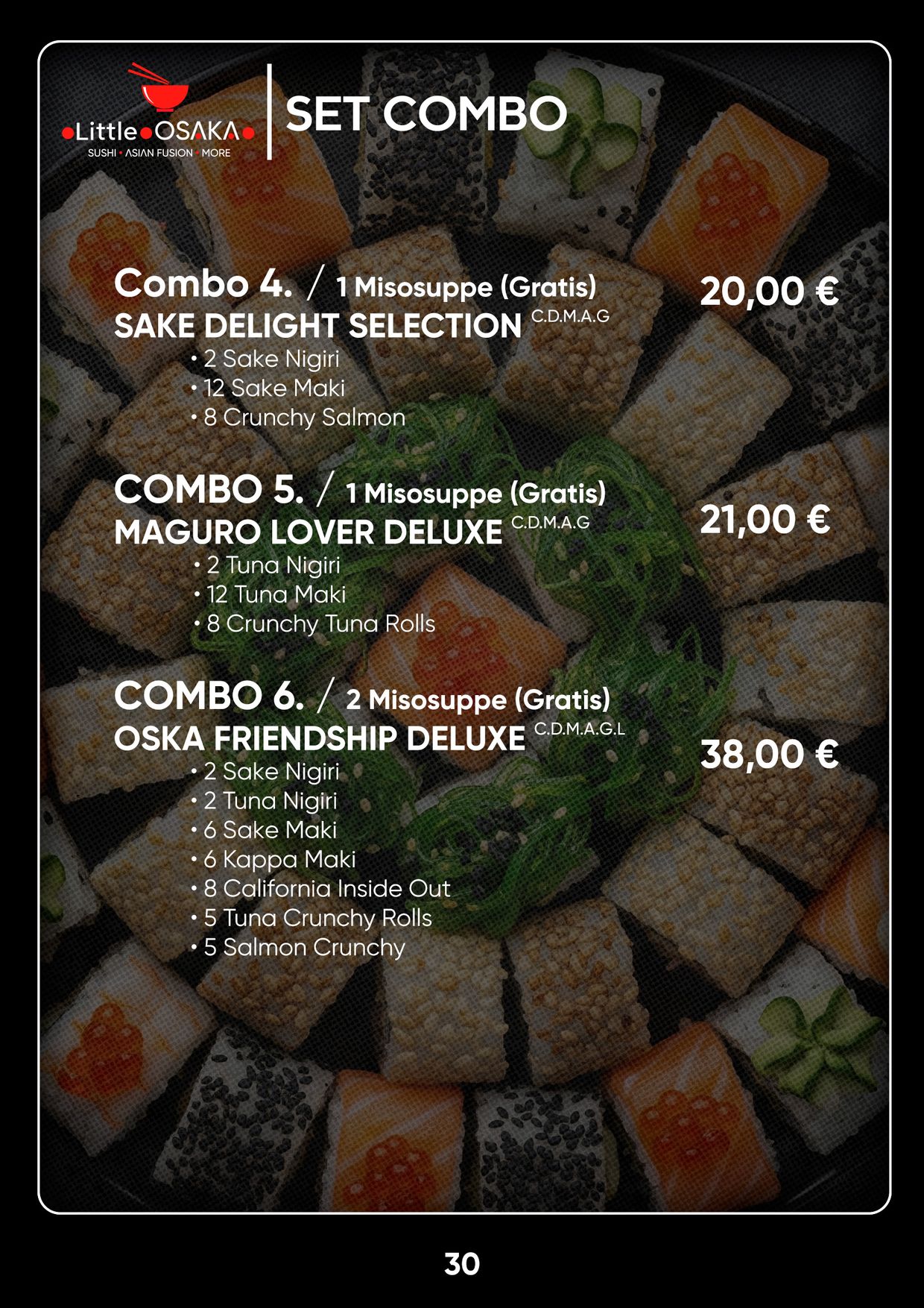 Menu catalogue 31