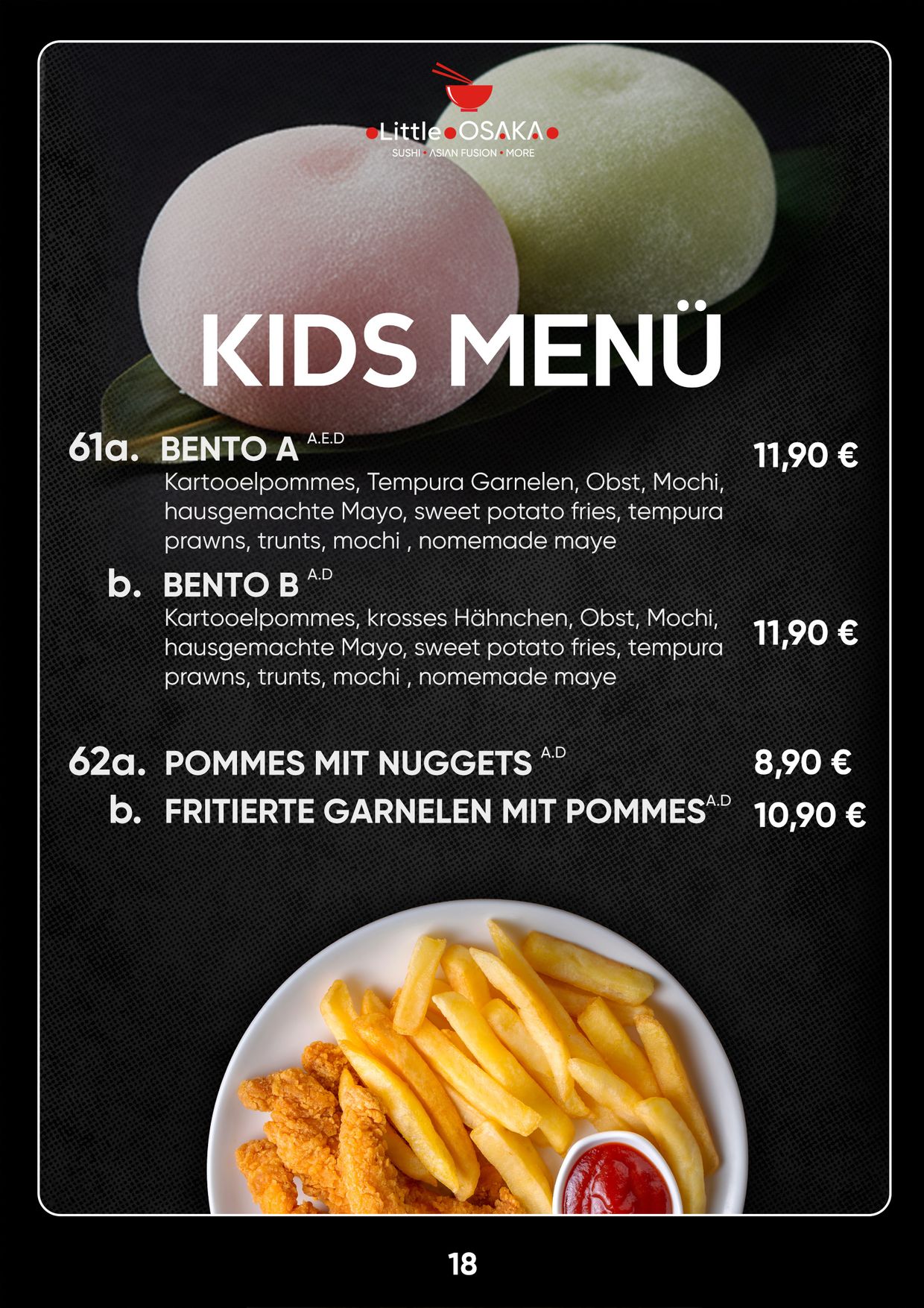 Menu catalogue 19
